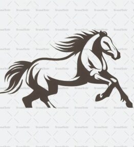 Galoppierendes Pferd